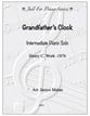 Grandfather's Clock piano sheet music cover